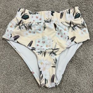 Jasmine High-Waisted Bottoms- Geode Swimwear